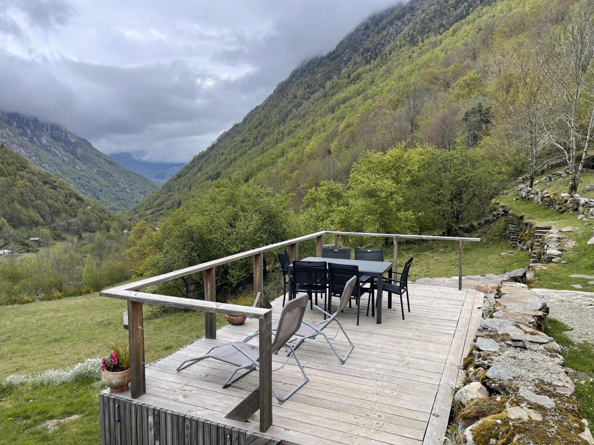 Grange Renovee, Pyrenees Ariegeoises, Gite Haute Ariege Auzat Kültér fotó