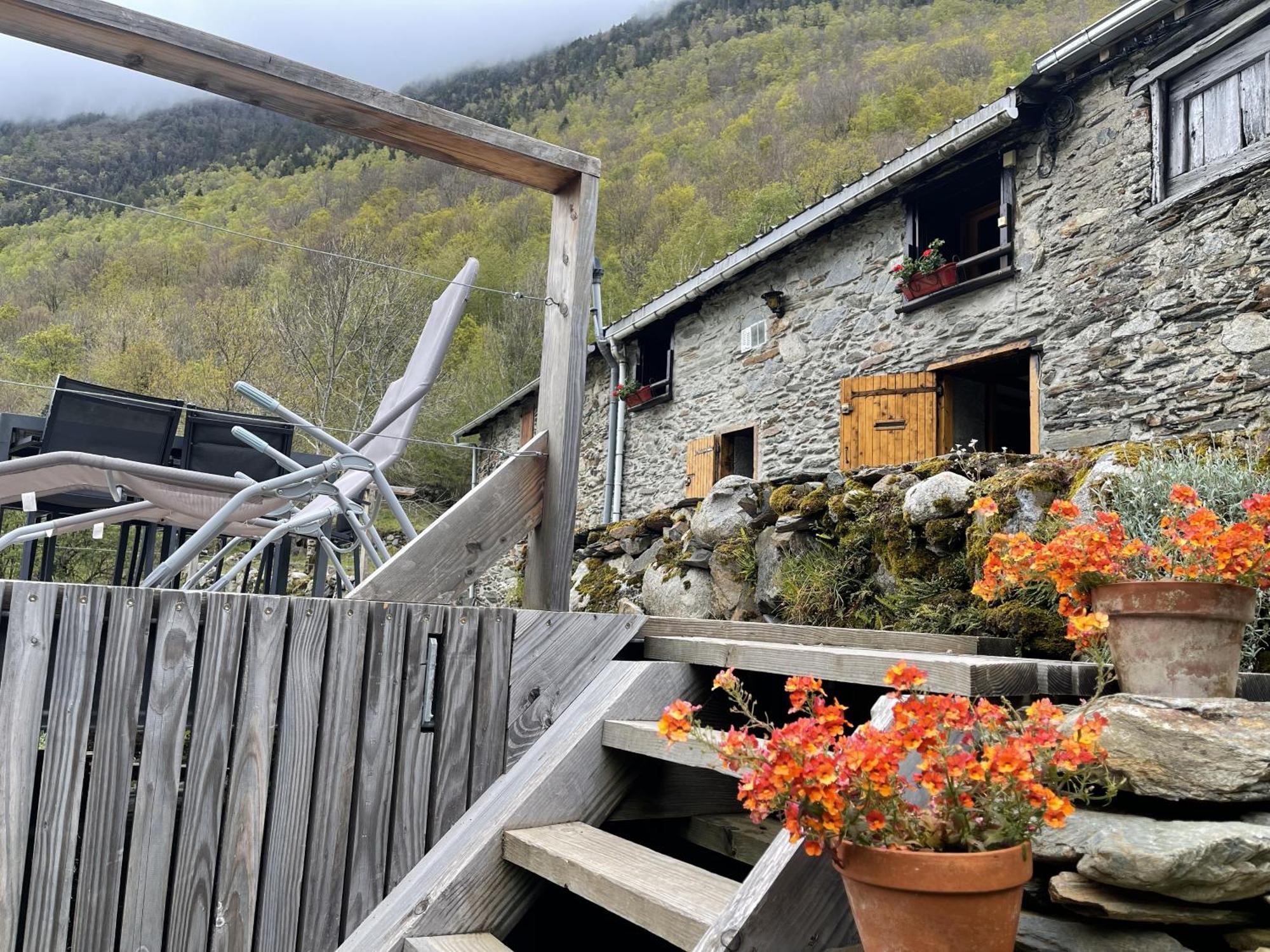 Grange Renovee, Pyrenees Ariegeoises, Gite Haute Ariege Auzat Kültér fotó